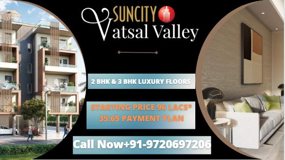 Suncity Vatsal Valley floor Plan